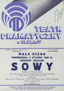 Sowy – afisz