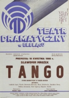 Tango – afisz
