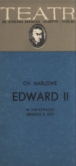 Edward II – program teatralny