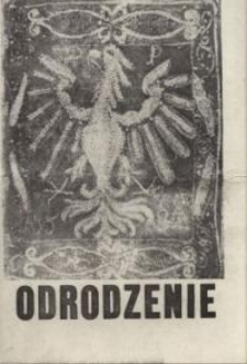 Odrodzenie – program teatralny