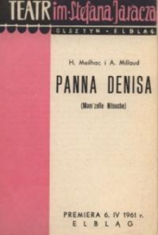 Panna Denisa - Theaterprogramm