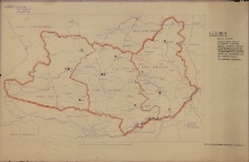 Powiaty Olkuski, Miechowski, Pińczowski: mapa