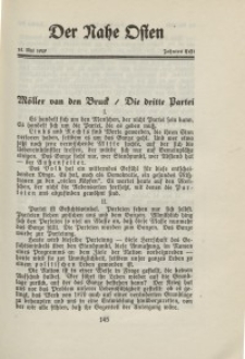 Der Nahe Osten, 15. Mai 1929, 2. Jahrgang, H. 10