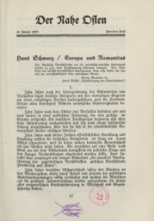 Der Nahe Osten, 15. Januar 1930, 3. Jahrgang, H. 2