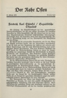 Der Nahe Osten, 15. Februar 1930, 3. Jahrgang, H. 4