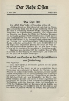Der Nahe Osten, 15. März 1930, 3. Jahrgang, H. 6