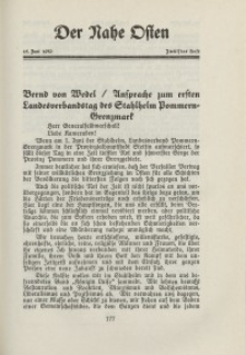 Der Nahe Osten, 15. Juni 1930, 3. Jahrgang, H. 12
