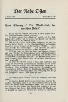 Der Nahe Osten, 1. Oktober 1930, 3. Jahrgang, H. 19