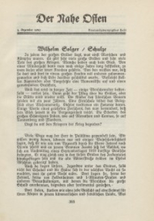 Der Nahe Osten, 1. Dezember 1930, 3. Jahrgang, H. 23