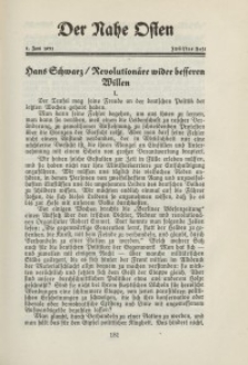 Der Nahe Osten, 1. Juni 1931, 4. Jahrgang, H. 12