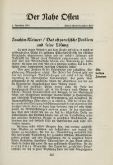 Der Nahe Osten, 1. Novemver 1931, 4. Jahrgang, H. 22