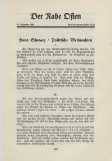 Der Nahe Osten, 15. Dezember 1931, 4. Jahrgang, H. 25