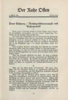 Der Nahe Osten, 1. Februar 1932, 5. Jahrgang, H. 3