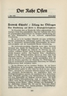 Der Nahe Osten, 1. Juni 1932, 5. Jahrgang, H. 11