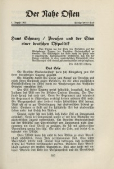 Der Nahe Osten, 1. August 1932, 5. Jahrgang, H. 15