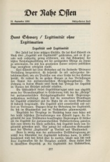 Der Nahe Osten, 15. September 1932, 5. Jahrgang, H. 18
