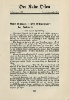 Der Nahe Osten, 15. Dezember 1932, 5. Jahrgang, H. 24