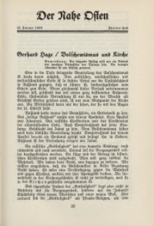 Der Nahe Osten, 15. Januar 1933, 6. Jahrgang, H. 2