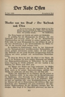 Der Nahe Osten, 15. Juli 1933, 6. Jahrgang, H. 14