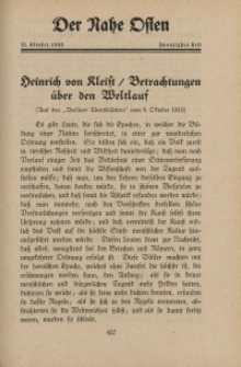 Der Nahe Osten, 15. Oktober 1933, 6. Jahrgang, H. 20