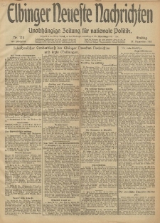 Elbinger Neueste Nachrichten, Nr. 314 Freitag 27 Dezember 1912 64. Jahrgang