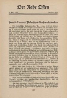 Der Nahe Osten, 15. Juni 1934, 7. Jahrgang, H. 12