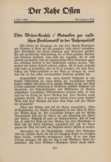 Der Nahe Osten, 1. Juli 1934, 7. Jahrgang, H. 13