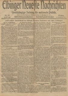 Elbinger Neueste Nachrichten, Nr. 317 Montag 30 Dezember 1912 64. Jahrgang