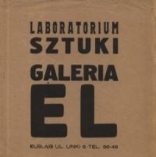 Laboratorium Sztuki Galeria El - informator