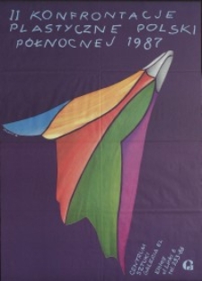 II Konfrontacje Plastyczne Polski Północnej 1987 – plakat