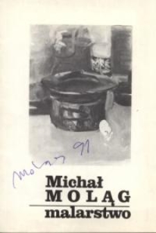 Michał Moląg: malarstwo – folder