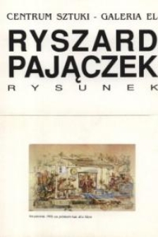 Ryszard Pajączek: rysunek – folder