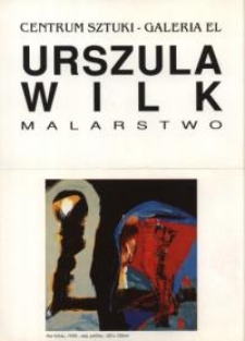 Urszula Wilk: malarstwo - folder