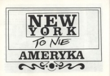 New York to nie Ameryka – folder