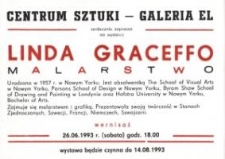 Linda Graceffo: malarstwo – zaproszenie na wystawę
