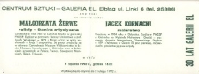 Małgorzata Żewre: reliefy: tkanina artystyczna i Jacek Kornacki: malarstwo