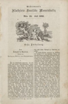 Westermann's Jahrbuch der Illustrirten Deutschen Monatshefte, Bd. 4. Juli 1858, Nr 22.
