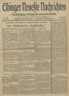 Elbinger Neueste Nachrichten, Nr. 188 Sonnabend 12 Juli 1913 65. Jahrgang