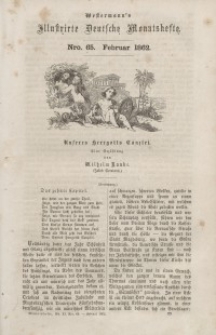 Westermann's Jahrbuch der Illustrirten Deutschen Monatshefte, Bd. 11. Februar 1862, Nr 65.