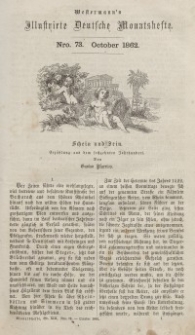 Westermann's Jahrbuch der Illustrirten Deutschen Monatshefte, Bd. 12. Oktober 1862, Nr 73.