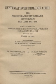 Bd. 5 : Ergänzungsband