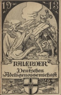 Kalender der Deutschen Adelsgenossenschaft, J. 1913