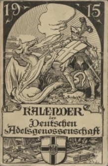Kalender der Deutschen Adelsgenossenschaft, J. 1915