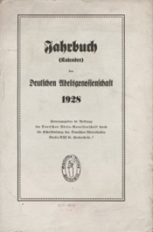 Kalender der Deutschen Adelsgenossenschaft, J. 1928