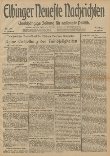Elbinger Neueste Nachrichten, Nr. 201 Freitag 25 Juli 1913 65. Jahrgang