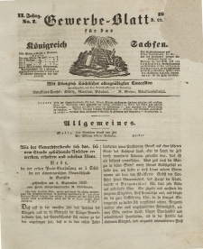 Gewerbe-Blatt Königreich Sachsen. Jahrg. II, 22. Dezember, nr 7.
