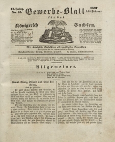 Gewerbe-Blatt Königreich Sachsen. Jahrg. II, 16. Februar, nr 15.