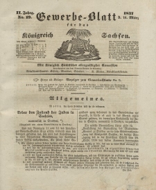 Gewerbe-Blatt Königreich Sachsen. Jahrg. II, 16. März, nr 19.