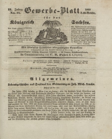 Gewerbe-Blatt Königreich Sachsen. Jahrg. II, 16. November, nr 54.