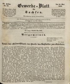 Gewerbe-Blatt für Sachsen. Jahrg. IV, 16. Mai, nr 20.